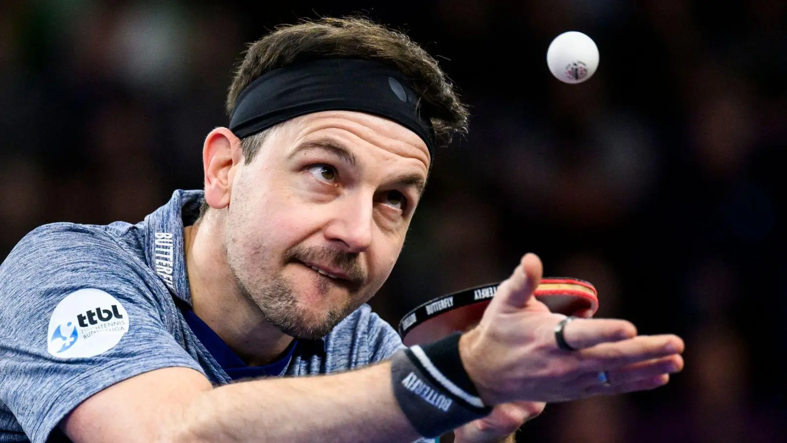 Möchte nicht als Ersatzspieler zu den Olympischen Spielen in Paris fahren: Timo Boll. (Foto: Tom Weller/dpa)