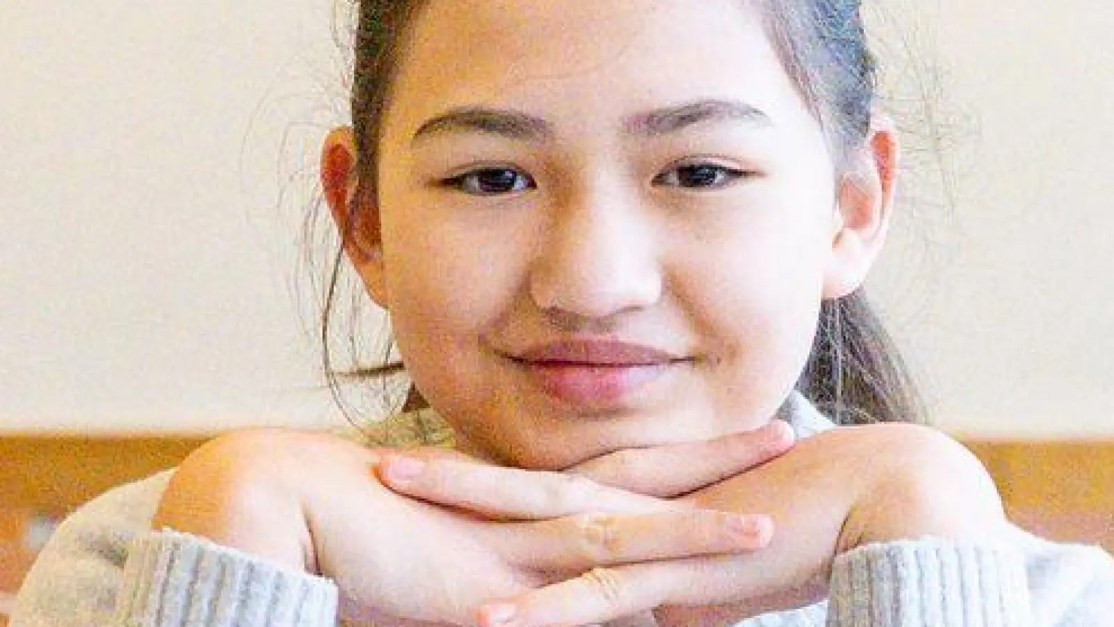 Mit gerade mal elf Jahren hatte Lina Heider im Sommer ihr Abi-Zeugnis in der Tasche.  (Foto: Benjamin Westhoff/dpa)