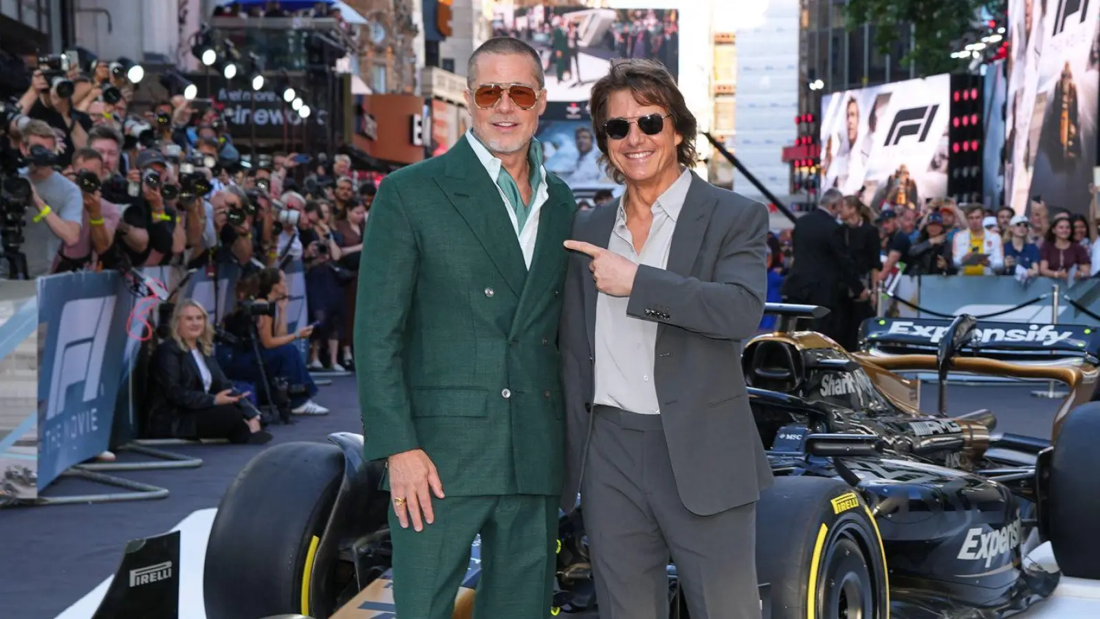 Hollywood und Sport - das passt. (Archivbild) (Foto: Scott A Garfitt/Invision/AP/dpa)