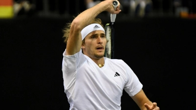 Alexander Zverev hat noch nicht entschieden, ob er bei der Davis-Cup-Endrunde dabei ist. (Foto: Harald Tittel/dpa)