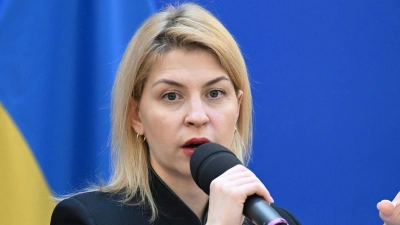 Die ukrainische Botschafterin in den USA, Olha Stefanischyna, hat bereits für Samstag neue Gespräche mit US-Vertreterin in Miami angekündigt. (Archivbild) (Foto: Helmut Fohringer/APA/dpa)