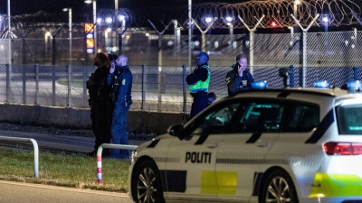 Drohnensichtung am Flughafen von Kopenhagen (Foto: Steven Knap/Ritzau Scanpix Foto/AP/dpa)