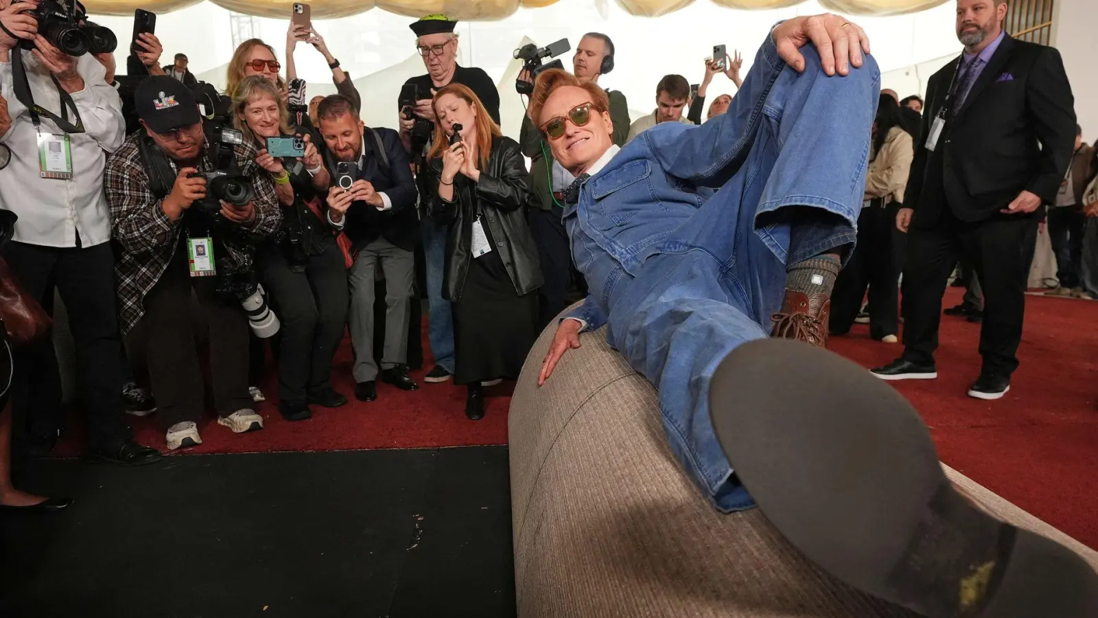 Conan O'Brien tritt zum zweiten Mal als Oscar-Moderator auf. (Foto: Chris Pizzello/Invision/AP/dpa)