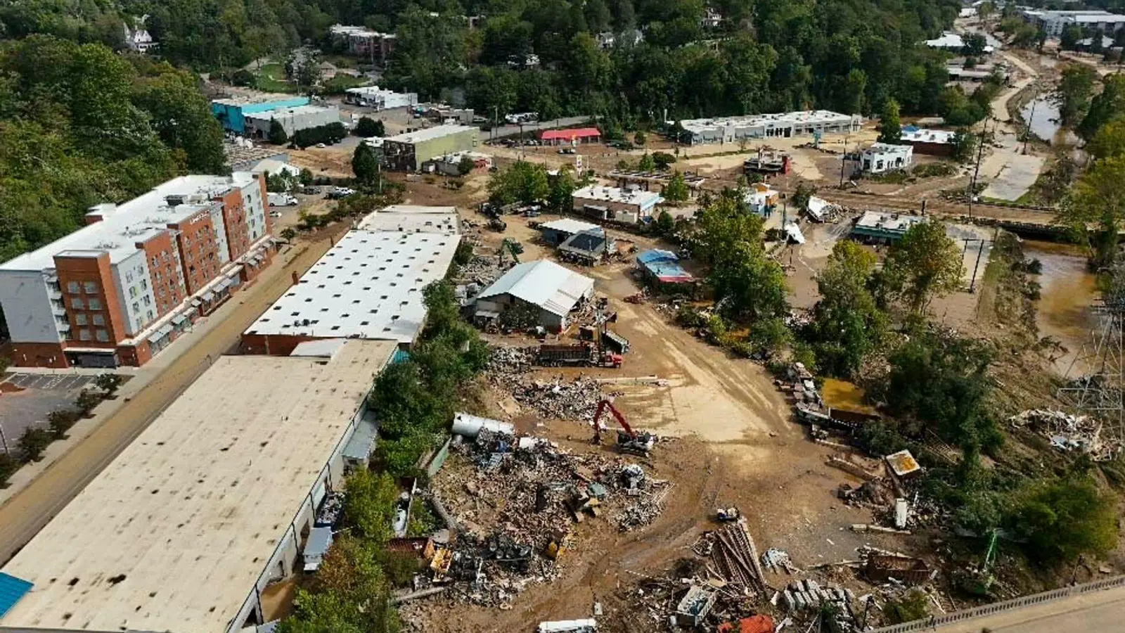 „Helene“ hat den Bundesstaat North Carolina verwüstet. (Archivbild) (Foto: Mike Stewart/AP/dpa)