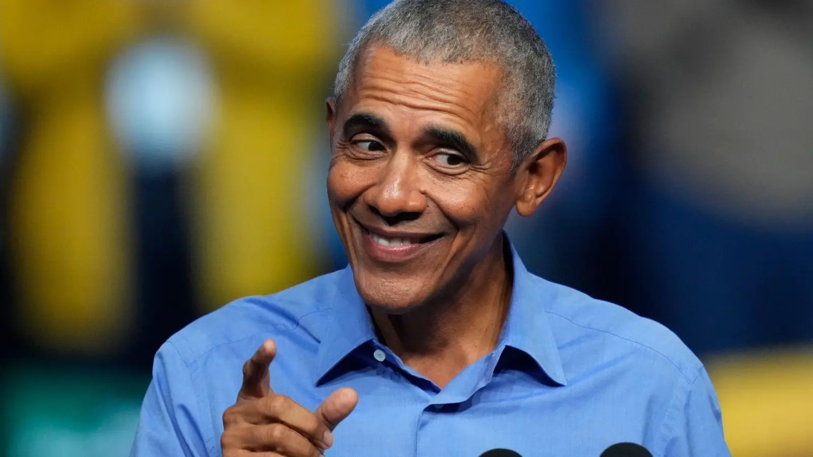 Ex-US-Präsident Barack Obama sprach bei einem Auftritt in Zürich über seine Familie. (Foto: Matt Rourke/AP/dpa)