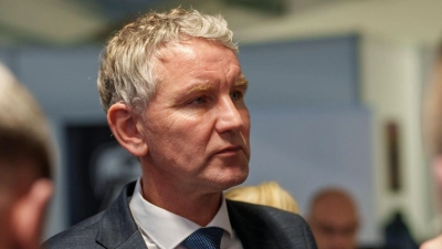 Björn Höcke wird in Bayern erwartet - und es gibt Streit. (Foto: Andreas Arnold/dpa)