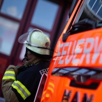 Insgesamt waren 177 Einsatzkräfte im Einsatz. (Symbolbild) (Foto: Marijan Murat/dpa)