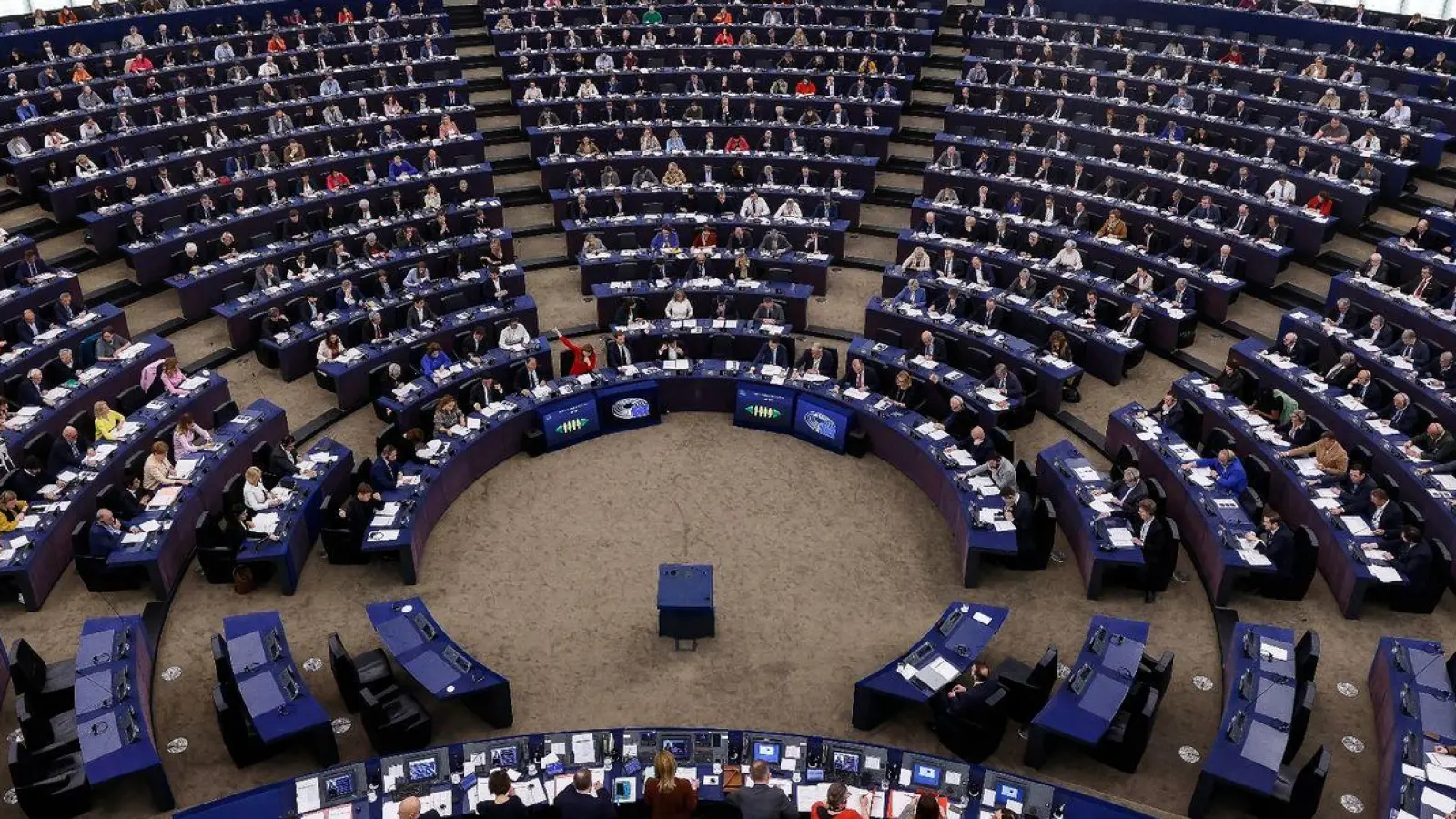 Das Europäische Parlament ist einer der zentralen Gesetzgeber in Europa. (Foto: Jean-Francois Badias/AP/dpa)