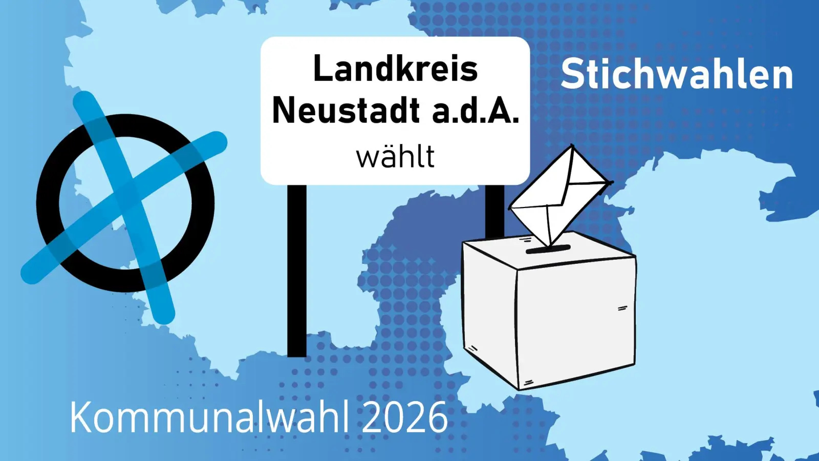 Im Landkreis Neustadt/Aisch-Bad Windsheim entscheiden die Bürgerinnen und Bürger am 22. März 2026 in vier Orten per Stichwahl über das Bürgermeister-Amt. (Foto: Susanne Pöhlmann)