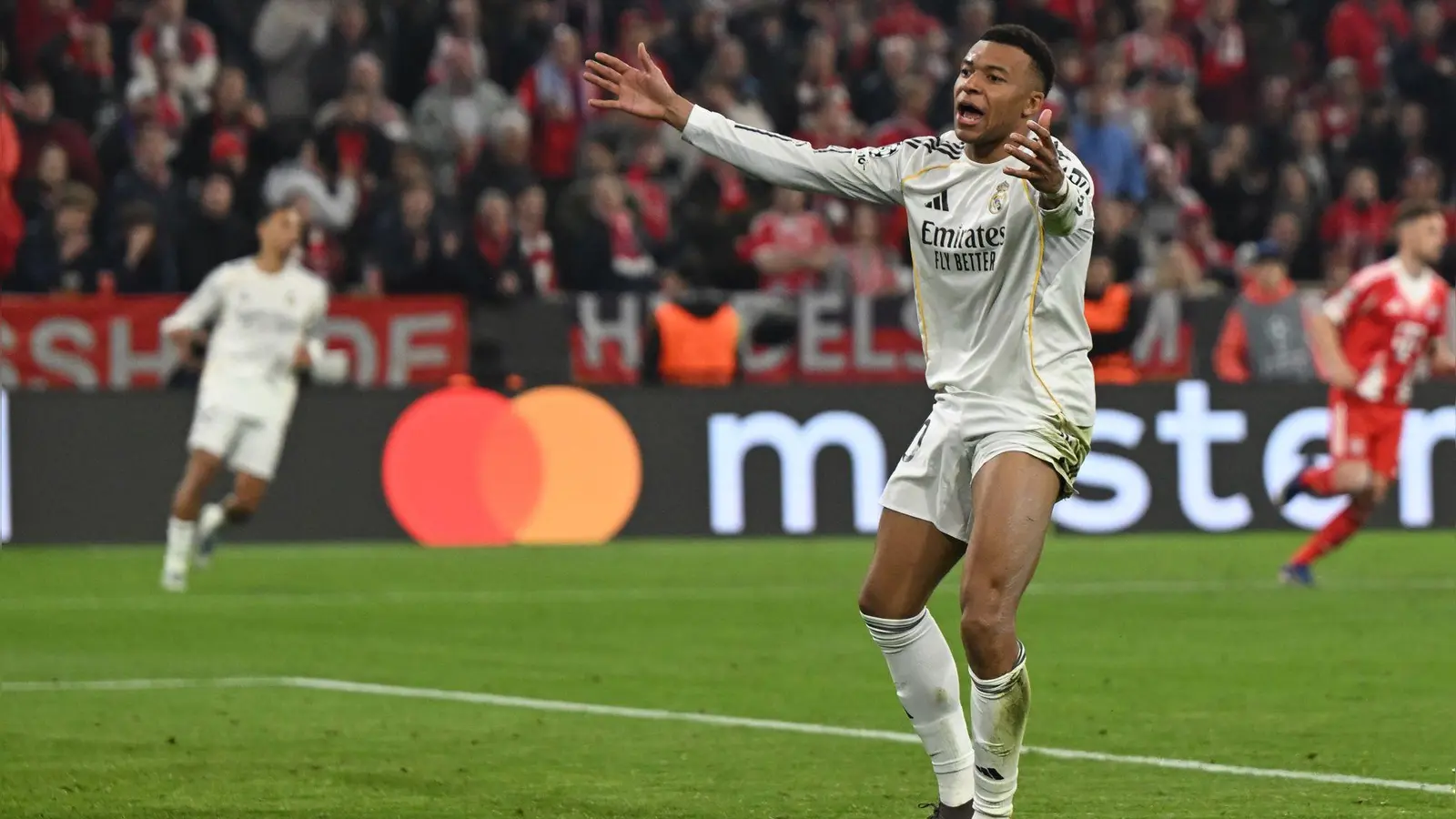 Für Kylian Mbappé ist die Champions-League-Saison vorbei. (Foto: Sven Hoppe/dpa)