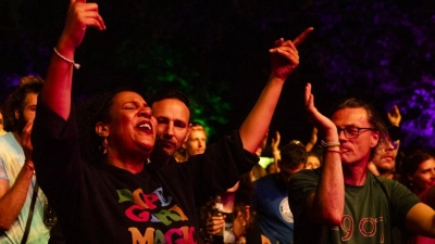 Die Stimmung auf dem Weinturm Open Air ist jedes Jahr besonders. (Archivbild: Evi Lemberger)