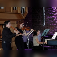 Exzellentes Trio: der Flötist Luigio Lupo, die Geigerin Rosella Croce und die Cembalistin Anna Fontana bei den Lehrberger Mühlenkonzerten. (Foto: Thomas Wirth)