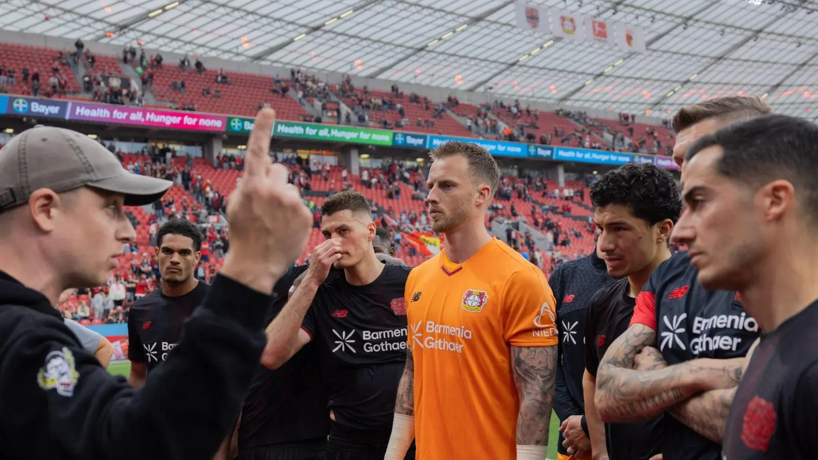 Die Leverkusener wissen, worum es geht. (Archivbild) (Foto: Rolf Vennenbernd/dpa)