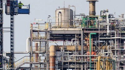 Der Energieverbrauch der Industrie ist gestiegen - etwa in der Chemiebranche. (Symbolbild) (Foto: Uwe Anspach/dpa)