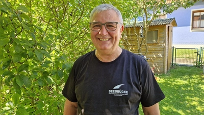 Manfred Riedel engagiert sich in Neuendettelsau für Geflüchtete. (Foto: Andrea Walke)