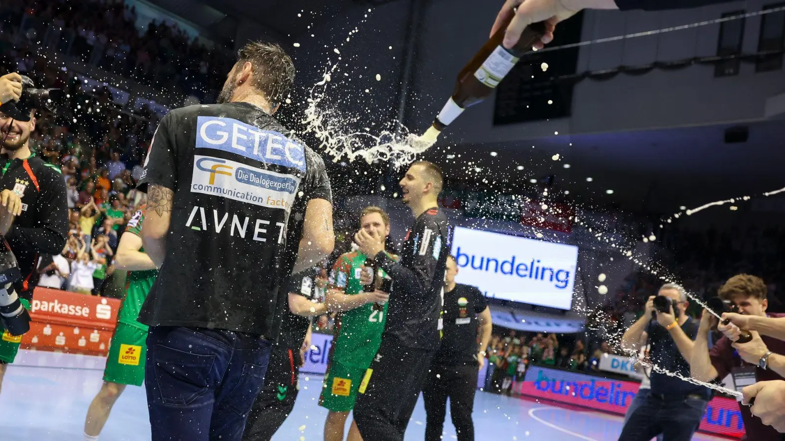 Bennet Wiegert führte den SC Magdeburg zum Meistertitel. (Foto: Jan Woitas/dpa)