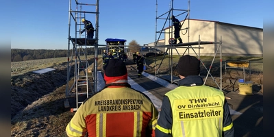 In einem Betrieb in Lehrberg müssen 17.000 Puten getötet werden. (Foto: Landratsamt Ansbach/Jörg Scherbaum)