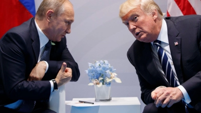 Der russische Präsident Wladimir Putin hat seinem US-amerikanischen Gegenüber Kooperationen im Rohstoffbereich angeboten. (Archivbild) (Foto: Evan Vucci/AP/dpa)