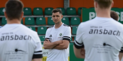 „Der Trend soll weiter nach oben gehen“: Christoph Hasselmeier beim Trainingsauftakt. (Foto: Alexander Keck)