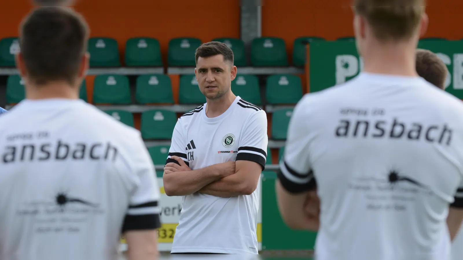 „Der Trend soll weiter nach oben gehen“: Christoph Hasselmeier beim Trainingsauftakt. (Foto: Alexander Keck)