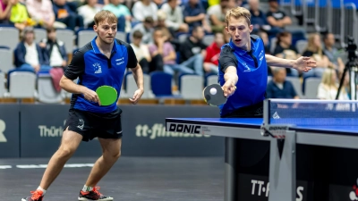 Daniel Rinderer (links) und Tom Schweiger. (Foto: Erik Thomas)