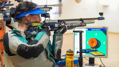 Michaela Schmidt holte acht Punkte für den SV Lehrberg in der Bayernliga. (Foto: Markus Retta)