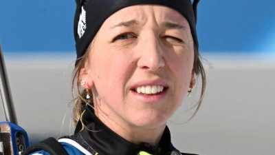 Ein letztes Mal wird Franziska Preuß am Samstag antreten. (Foto: Hendrik Schmidt/dpa)