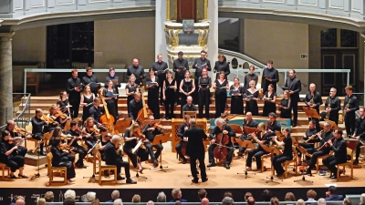 Gelang beeindruckende h-Moll-Messe: dem Tenebrae Choir und Kammerorchester Basel unter Nigel Shorts Leitung. (Foto: Jim Albright)