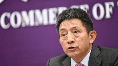 Li Chenggang, Verhandler in internationalen Handelsfragen, hat eine vorläufige Einigung mit den USA bekanntgegeben. (Archivbild) (Foto: Johannes Neudecker/dpa)