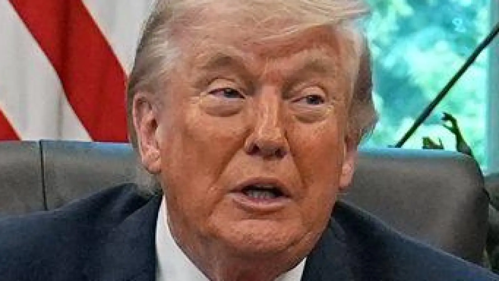 Trump hat den Astronauten der „Artemis 2“-Mission zu ihrem Flug um den Mond herum gratuliert.  (Foto: Matt Rourke/AP/dpa)