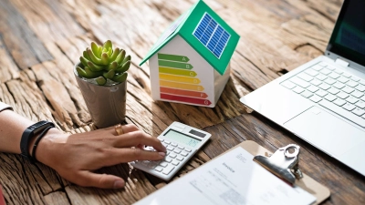 Wie lässt sich das Eigenheim energetisch modernisieren? Viele Hausbesitzer fühlen sich unsicher und wünschen daher eine Komplettlösung. (Foto: DJD/toom.de/Getty Images/AndreyPopov)