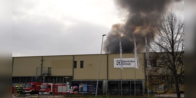 Der zweite Brand bei Electrolux in Rothenburg richtete mutmaßlich einen Millionenschaden an. (Foto: Simone Hedler)