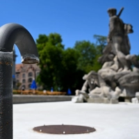 Vor den Verboten hatte die Stadt schon mehrere Brunnen abgeschaltet. (Archivbild) (Foto: Sven Hoppe/dpa)