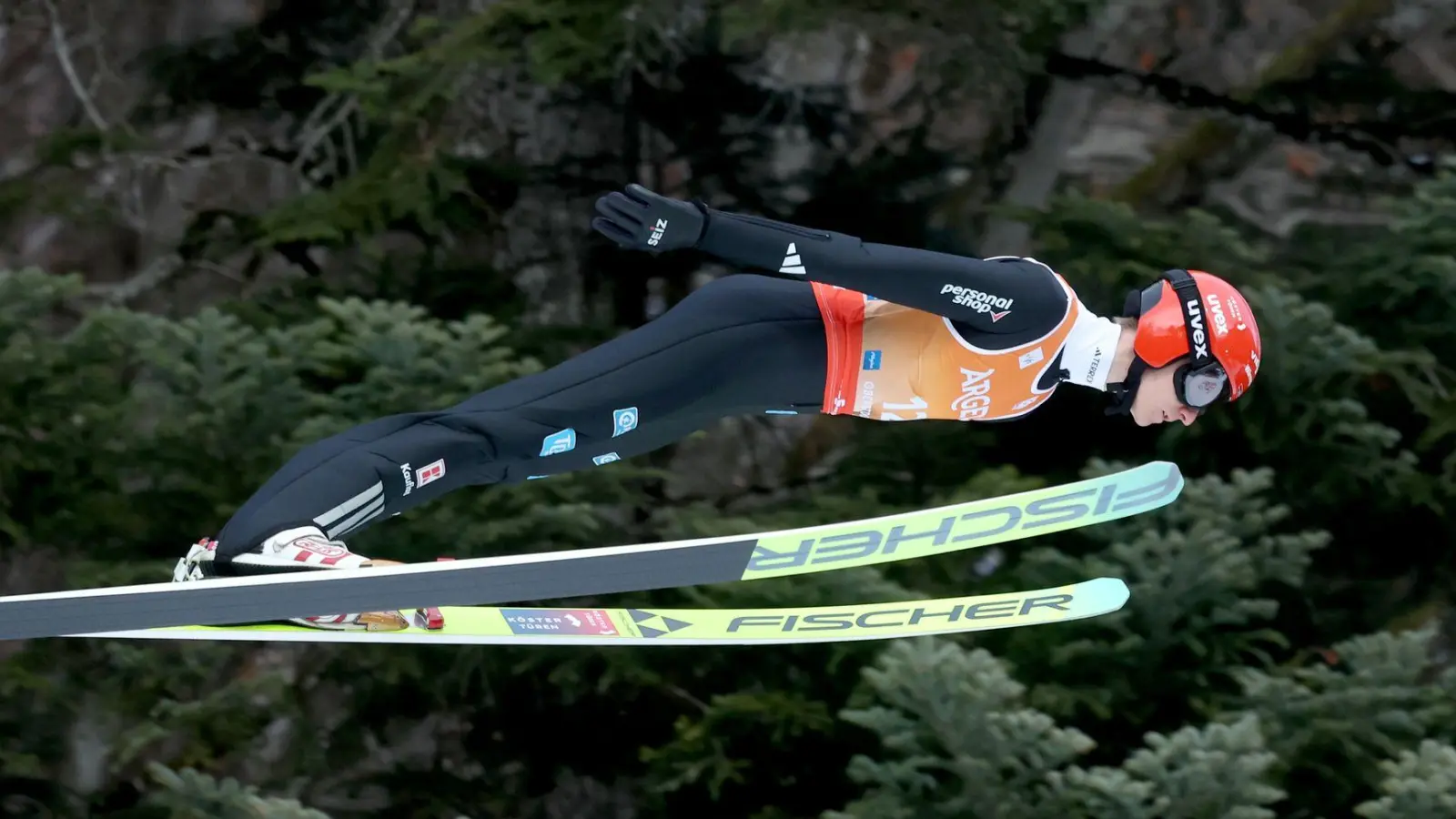 Formkurve zeigt nach oben: Karl Geiger (Foto: Karl-Josef Hildenbrand/dpa)
