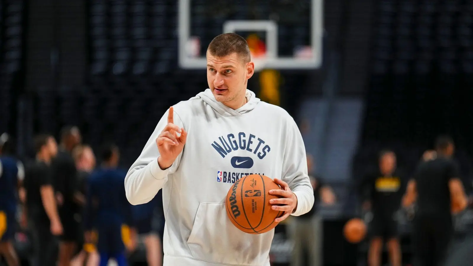 Nikola Jokic wird nicht bei der WM in Asien dabei sein. (Foto: Jack Dempsey/AP/dpa)