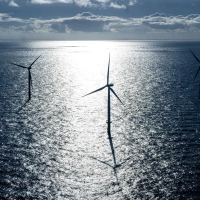 Der Ausbau von Windparks auf See stockt. (Foto: Sina Schuldt/dpa)