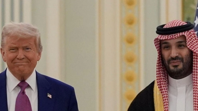 Nach dem Besuch von US-Präsident Donald Trump in Saudi-Arabien im Mai ist der saudische Kronprinz Mohammed bin Salman zu Gast in Washington. (Archivbild) (Foto: Alex Brandon/AP/dpa)