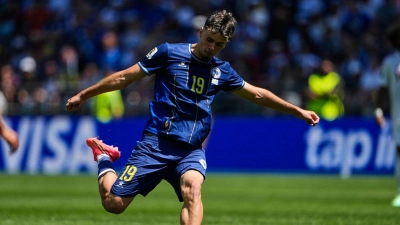 Kerim Alajbegovic spielte bei der WM für Bosnien-Herzegowina. (Archivbild)  (Foto: Lindsey Wasson/AP/dpa)