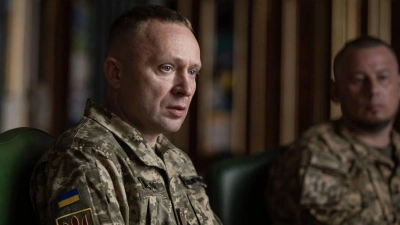 Vom neuen Armeechef der Ukraine wird eine Stärkung der Streitkräfte erwartet. (Foto: Uncredited/Ukrainian Presidential Press Office/AP/dpa)