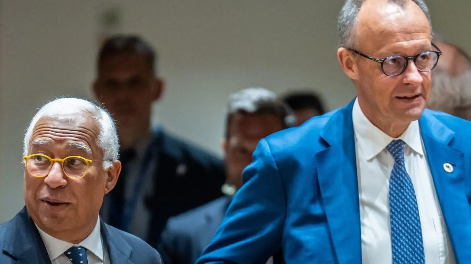 Merz oder Costa? Wer soll in Sachen Ukraine für Europa sprechen? (Foto: Michael Kappeler/dpa)