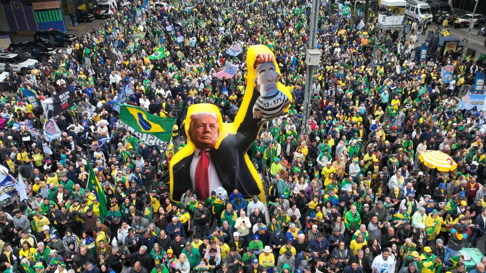 Der brasilianische Geheimdienst Abin hat auf ein Risiko von Einflussnahme oder Einmischung der USA auf die Wahl hingewiesen. (Archivbild) (Foto: Andre Penner/AP/dpa)