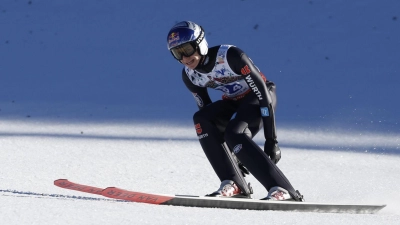 Kennt keine Müdigkeit: Andreas Wellinger. (Foto: Erwin Scheriau/APA/dpa)