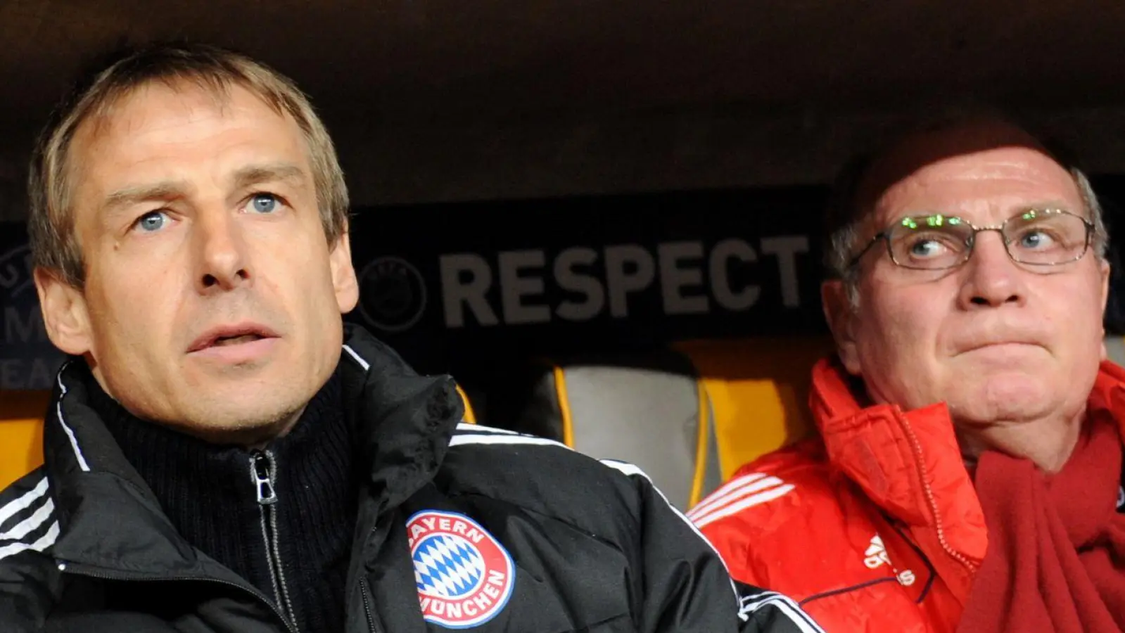 Die Trennung von Trainer Klinsmann (l) erfolgte im Jahr 2009 vorzeitig. (Archivbild) (Foto: picture alliance / dpa)