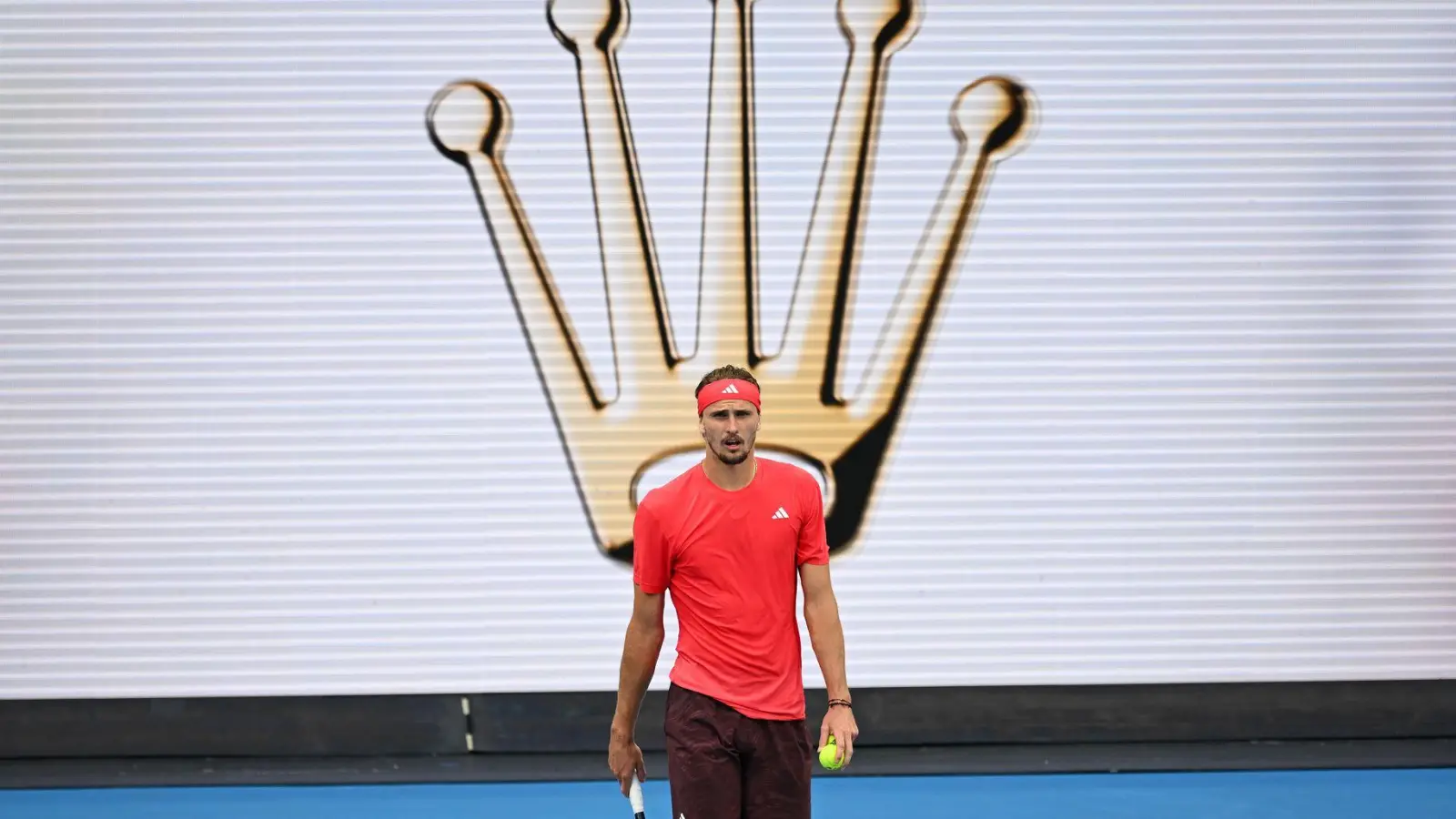 Will sich in diesem Jahr die Krone bei den Australian Open aufsetzen: Alexander Zverev (Foto: Lukas Coch/AAP/dpa)