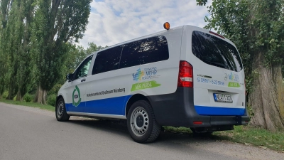 Das NEA-Mobil hat Zukunft im ÖPNV für den Landkreis Neustadt/Aisch-Bad Windsheim. (Foto: Anna Franck)