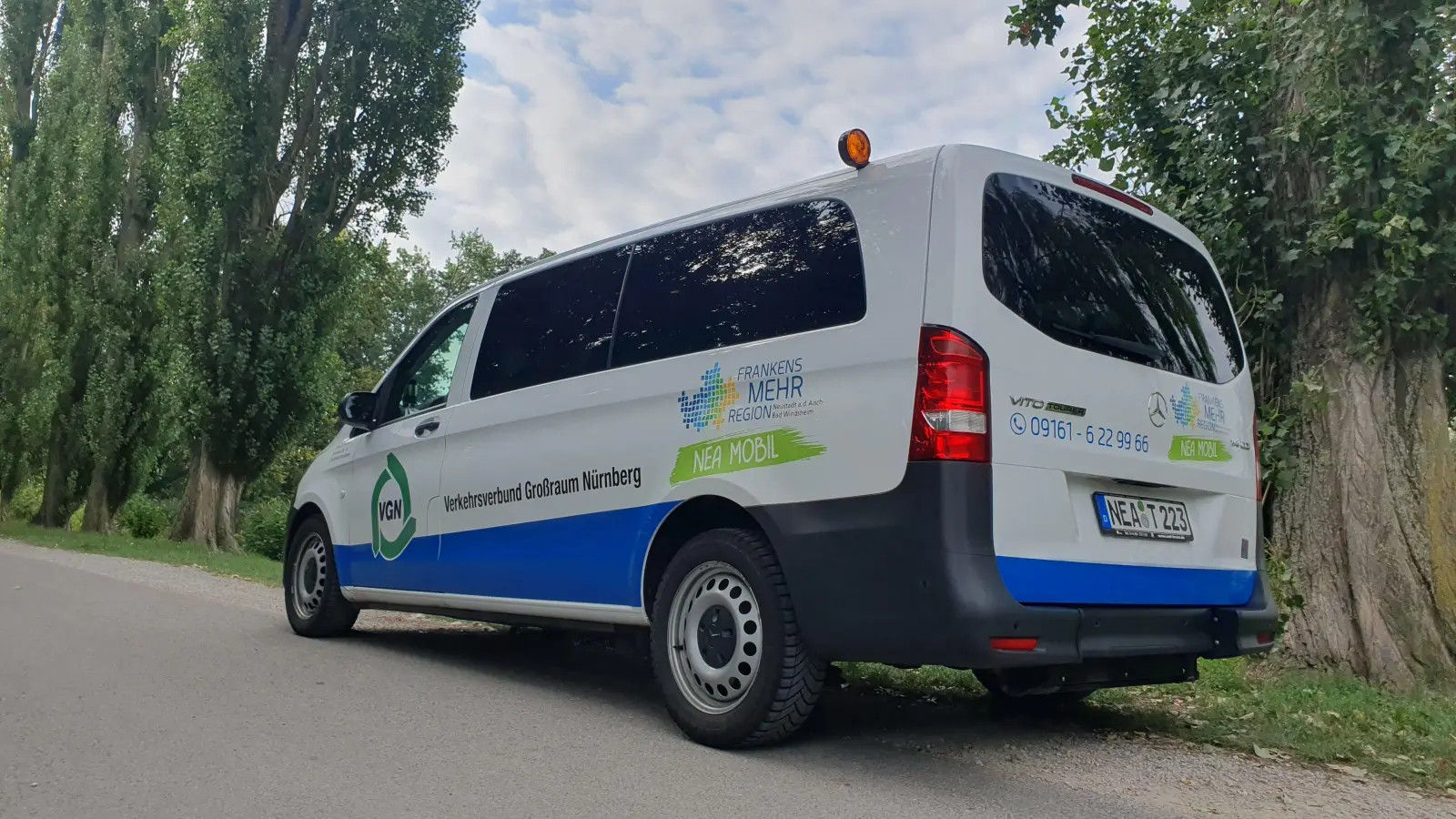 Das NEA-Mobil soll die Zukunft des ÖPNV im Landkreis sein. (Foto: Anna Franck)