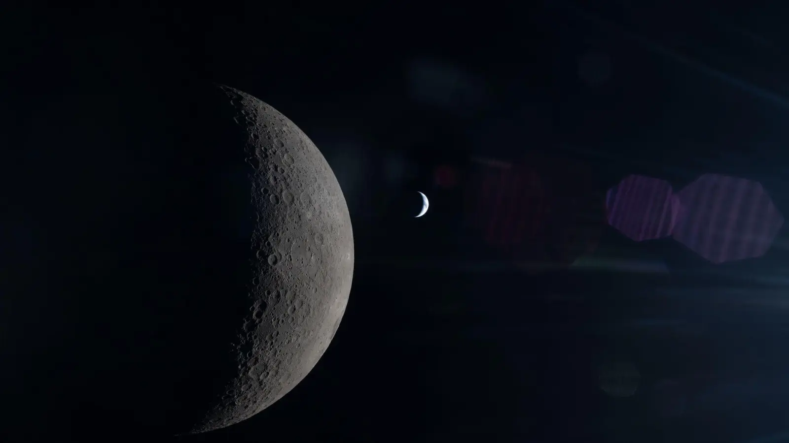 Die Nasa hält an ihren Mond-Plänen fest. (Handout) (Foto: Uncredited/NASA/dpa)
