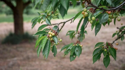 Das Frühjahr in Bayern war in diesem Jahr viel zu trocken - mit Folgen für den Anbau von Gemüse und Obst. So zum Beispiel für Kirschbäume. (Archivfoto) (Foto: Daniel Vogl/dpa)