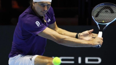 Beim Showturnier in Saudi-Arabien war für Alexander Zverev zuletzt früh Schluss. (Archivbild) (Foto: Felice Calabro/IPA via ZUMA Press/dpa)