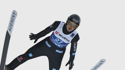 Philipp Raimund hat es mit dem deutschen Mixed-Team nicht auf das Podest geschafft. (Archivbild) (Foto: Hendrik Schmidt/dpa)